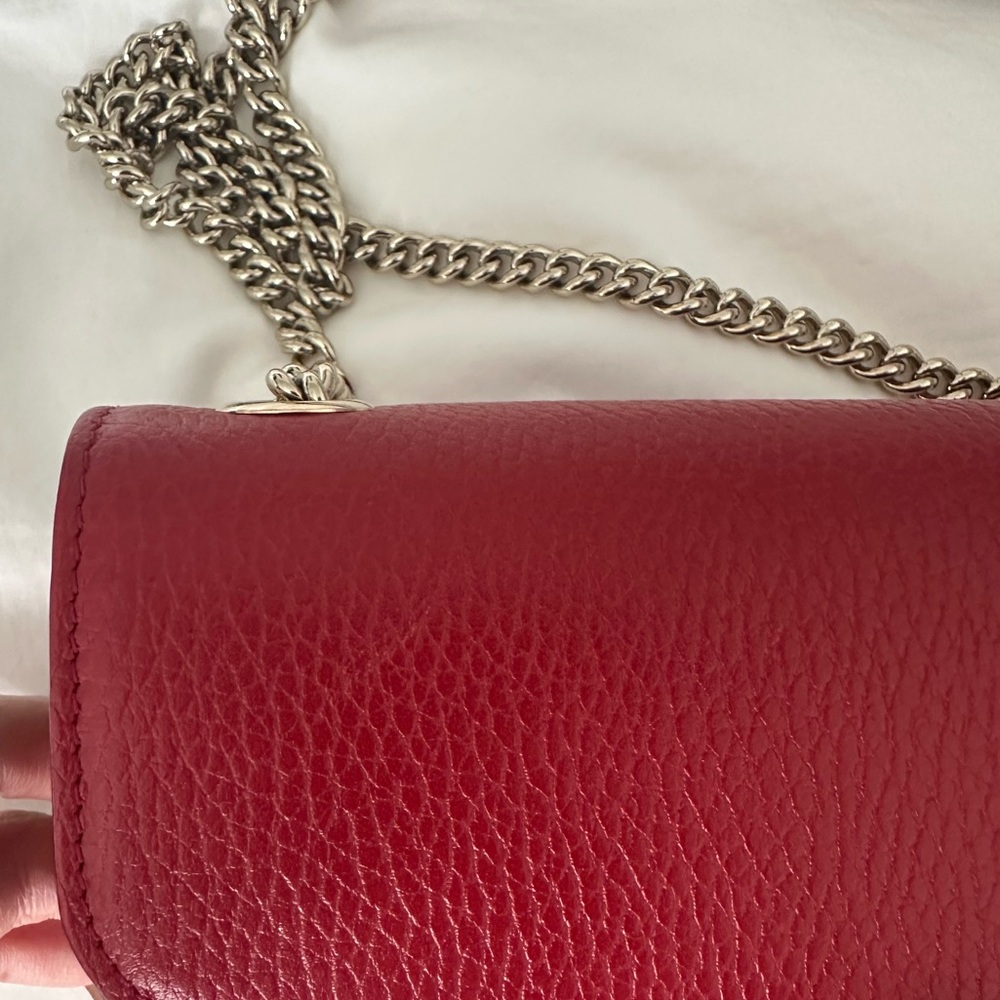 Gucci Interlocking Shoulder Bag Leather (Small) - Picture 6 of 6